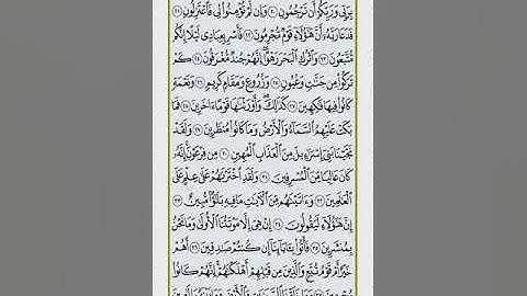 سورة الدخان تلاوة ياسر الفيلكاوي