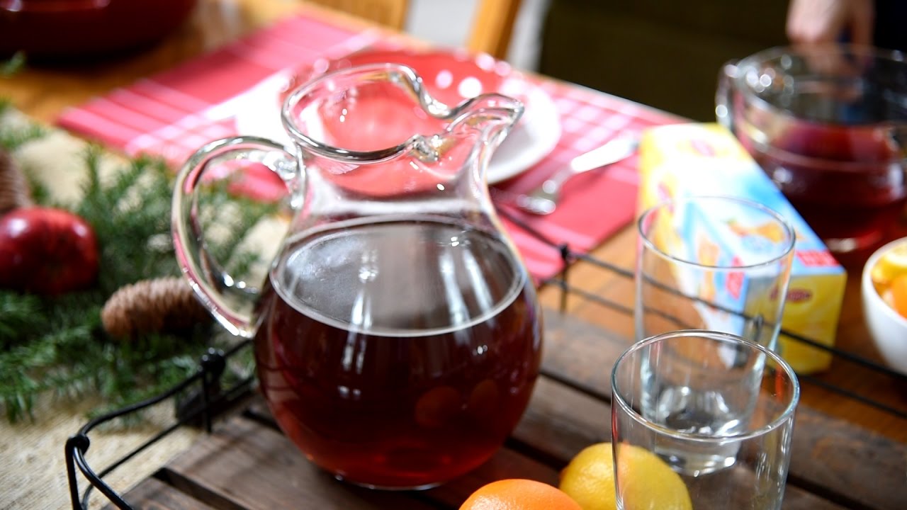 Cold Brew Cranberry Citrus Iced Tea - YouTube