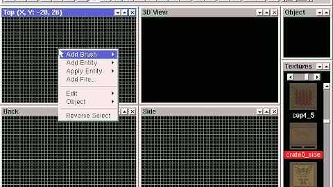 5) QOOLE-Quake + Quake 2 Level Editor Tutorial: Texture Manipulation