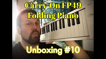 Carry-On 49-Key Folding Piano - Unboxing