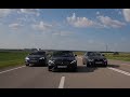 BMW 320 St2 против C43 AMG против Audi A4 St2  Замер динамики  1