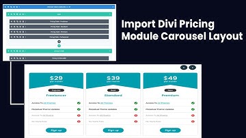 How to Install Divi Pricing Table Module Carousel Layouts | Step-by-Step Guide