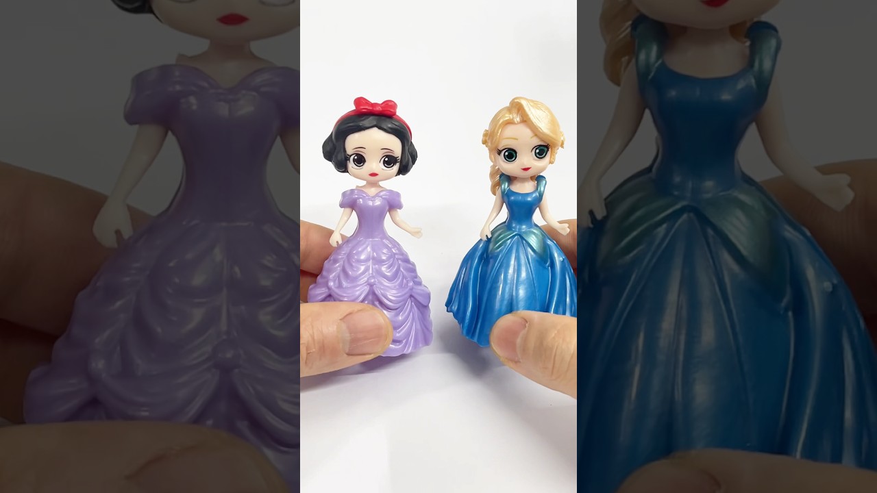 Cute miniatures little Disney princess dolls