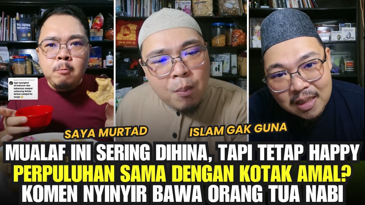 Mualaf Mental Baja - Jawaban Kocaknya Bikin Netizen Nyinyir Bungkam