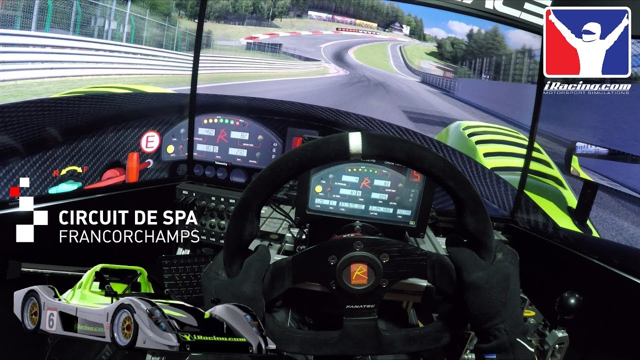 iRacing - Radical SR8 @ Spa Francorchamps [OSW SimuCube + FREX SQ Shifter]  