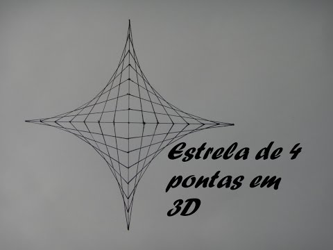 Vídeo: Como Fazer Uma Estrela 3D