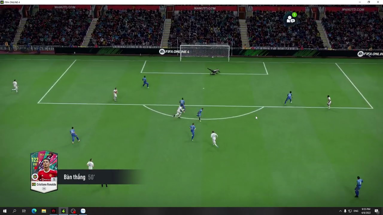 Replay những pha bóng đẹp CR7 Fifa Online 4