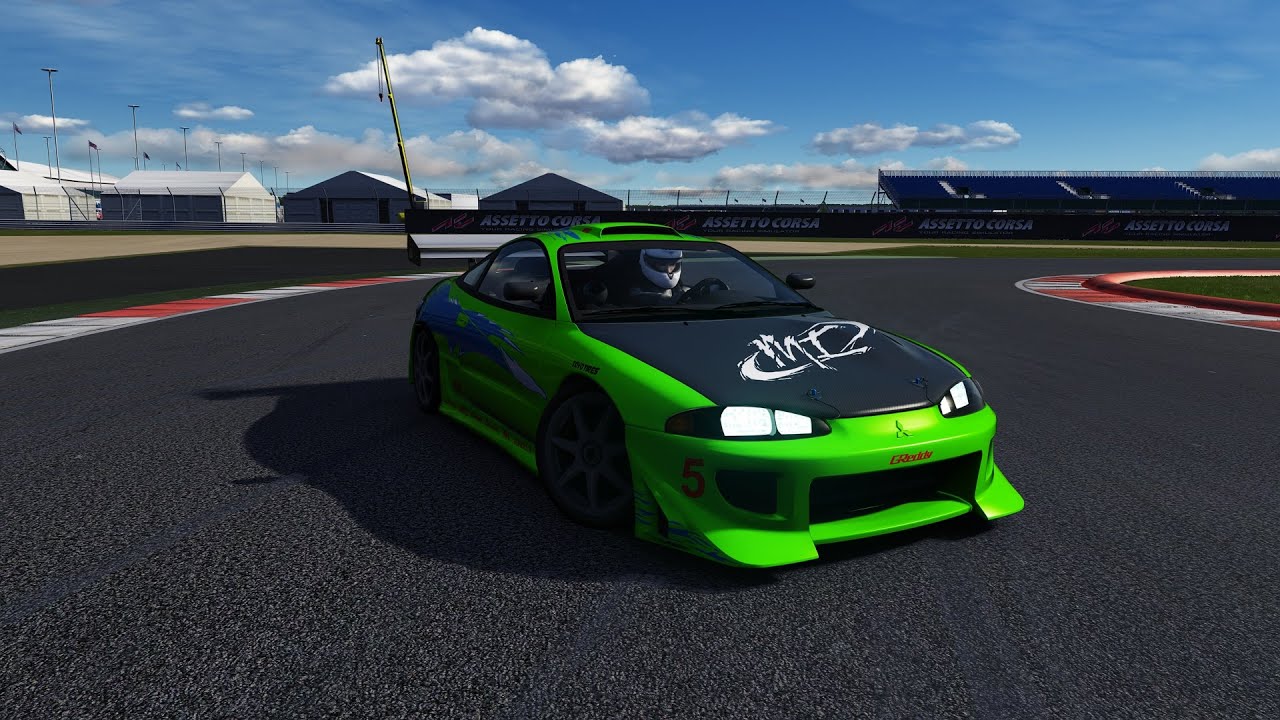 Assetto Corsa Mitsubishi Eclipse 1995 The Fast And The Furious