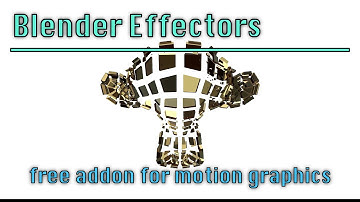 Free Blender Effectors Addon