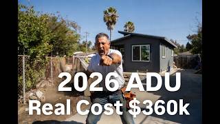 I Built a 1000sqft ADU in LA… Here’s the Real Cost in 2026 ($360,000)