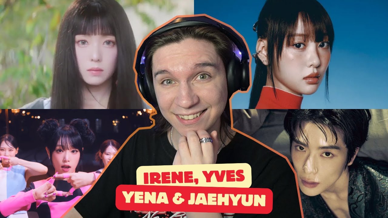 DANCER REACTS TO K-POP | IRENE 'Like A Flower' / Yves 'Viola / Yena 'NEMONEMO' / Jaehyun 'Smoke'