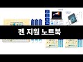 이번달 가장 많이 팔린 펜 지원 노트북 TOP3