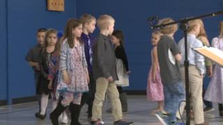 Sageville Grades 1 and 3 Spring 2017 Music Program