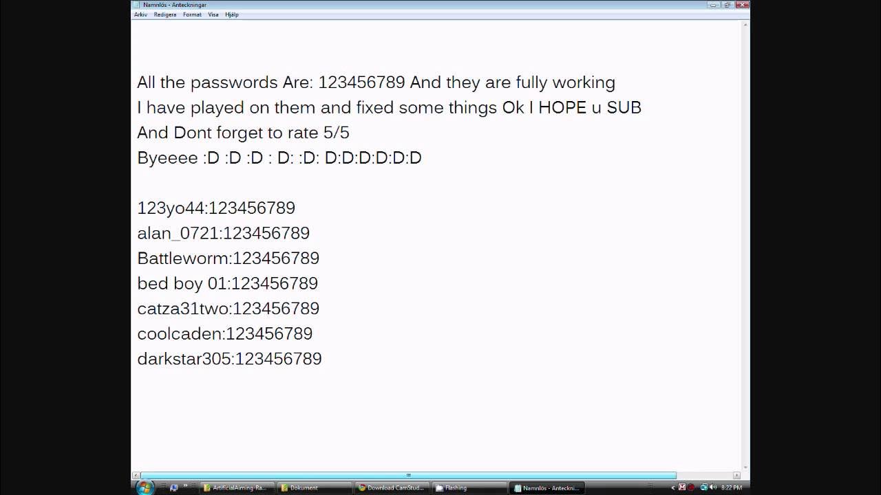 Aqw Free Accounts Working!!! YouTube