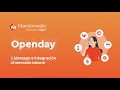 Open Day: Reinserción laboral - Mandomedio