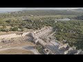 D-Log M. Gelemis, Turkey. Colonnaded Street and Agora in Patara ancient city, main thoroughfare a...