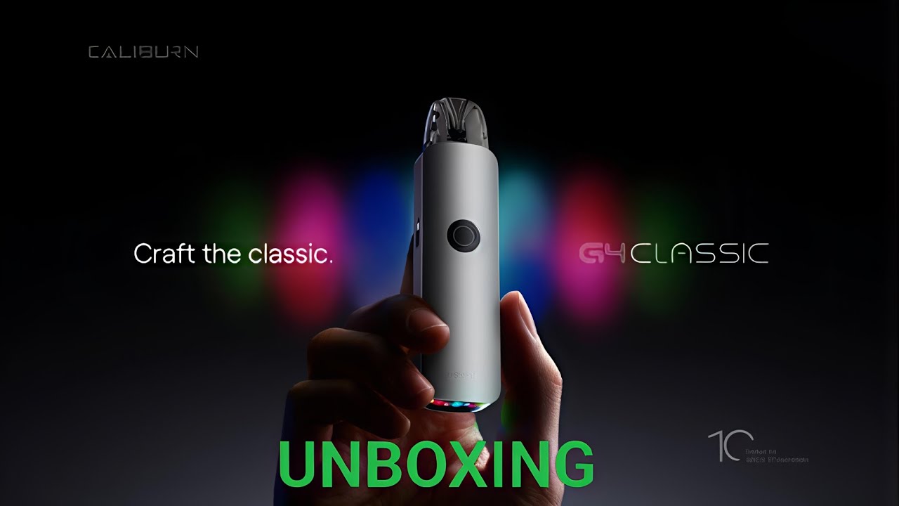 Uwell Caliburn G4 Classic Unboxing 10 Year Edition 🔥 | Caliburn G4 Classic | G4 Classic 