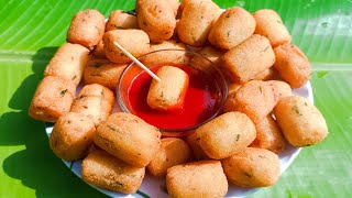 Suji Aloo Snacks Recipe।। Crispy Potato Semolina Snacks Recipe।। Quick And Easy Recipes।।