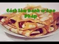 Cách làm bánh crêpe Pháp nhanh và dễ l Truc's hobbies l