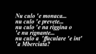 "Strunz"- Aldo Giuffrè - L'inferno della poesia Napoletana.