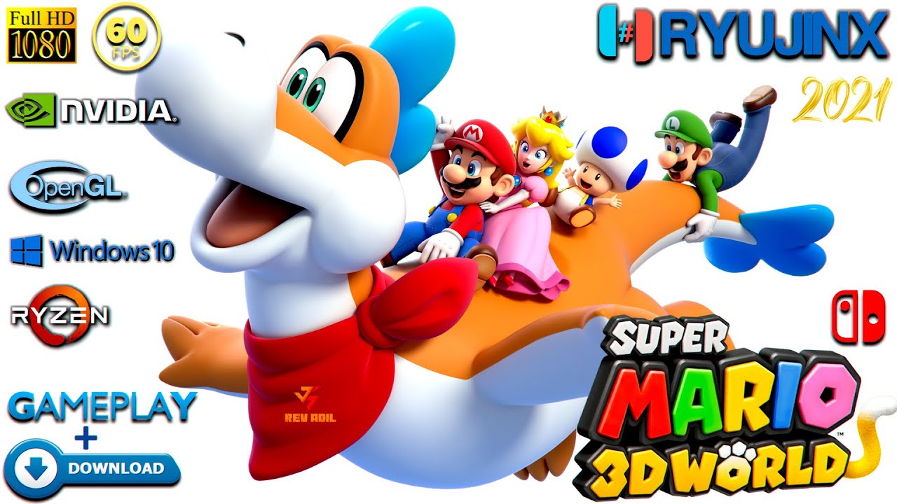 Super Mario 3D World Download Free PC Installer