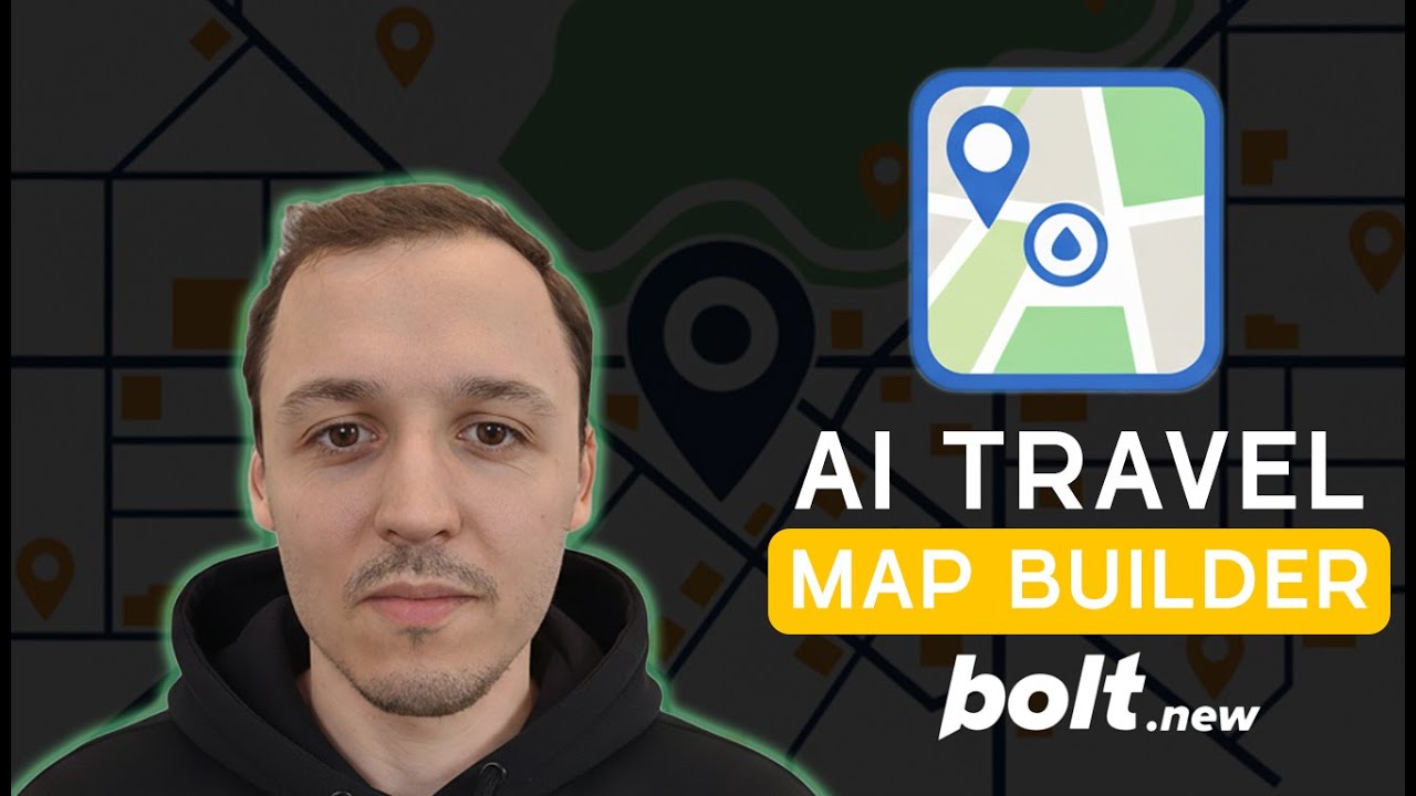 Build AI Travel Map with Bolt.new-Bucharest City