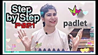 Padlet tutorial for teachers || Padlet detail for students || Usage of padlet step by step