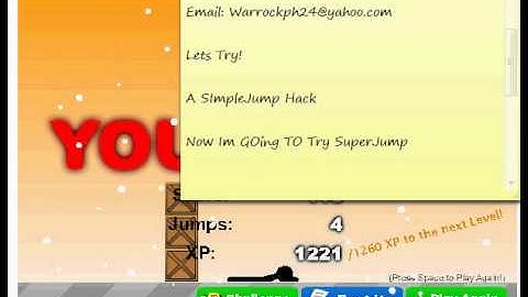 Stick Run "SuperJump" Working 100% September 2013!