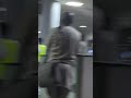 Nigerian soldiers receive standing ovation from travellers after returning from mission