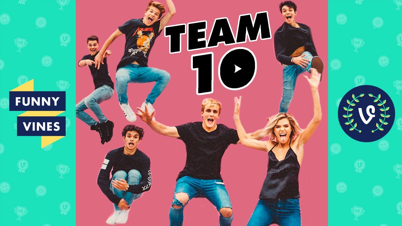 TEAM 10 (ft. Jake and Logan Paul) Compilation 2017 | Funny Vines Videos