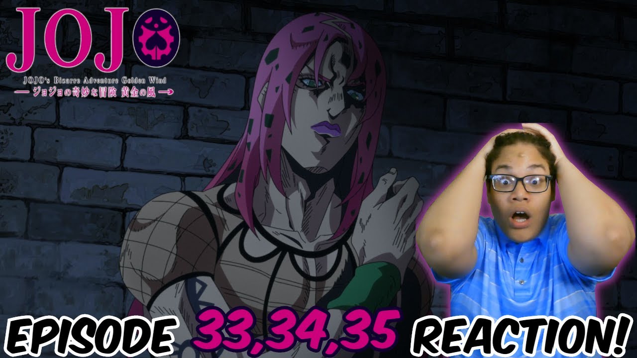 JoJo's Bizarre Adventure Golden Wind Episode 33 LIVE REACTION/REVIEW 