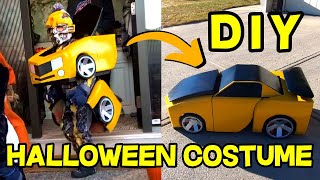 DIY Bumblebee Transformers Costume for Halloween - Step by Step Tutorial