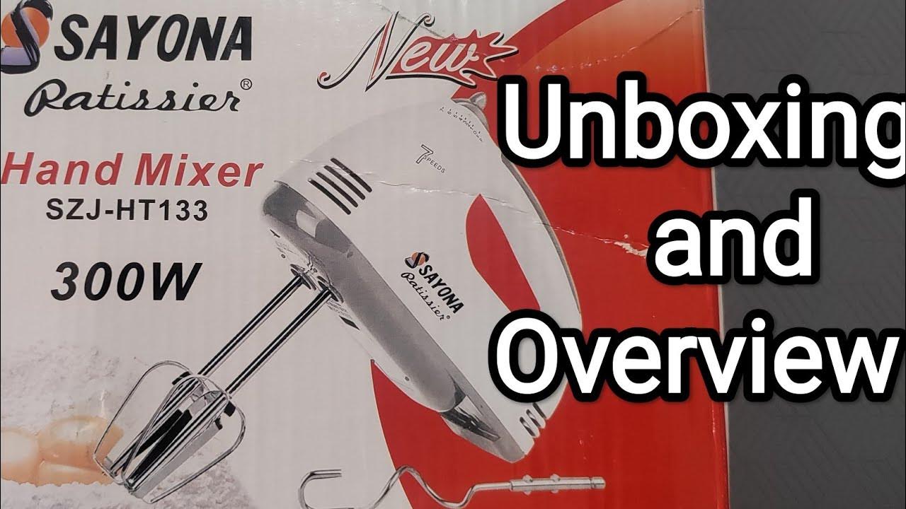 Electric Beater Unboxing and Overview Best 7 speed hand Electric