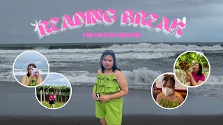 READING BREAK 🚗 [ep 04]: Backlogs, Packing for a Trip, Going to La Union | The Life of Argon