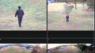 IVTEK CCTV PTZ Camera Hand-off Mutual Surveillance Demo Video
