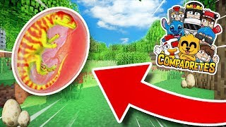 #COMPADRETES: UN BEBÉ DINOSAURIO!! π±π¦ SERIE MINECRAFT CON MODS CoMPaS Episodio 8