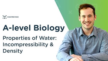 Properties of Water: Incompressibility and Density | A-level Biology | OCR, AQA, Edexcel