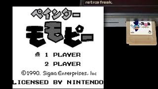 【GB】ペインターモモピー【実況なし/ゲームボーイ/720p/60fps/GAMEBOY/レトロフリーク】