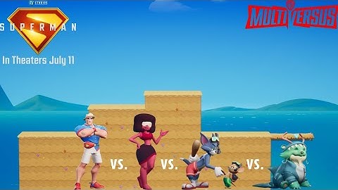 Superman vs. Garnet vs. Tom & Jerry vs. Reindog | MultiVersus