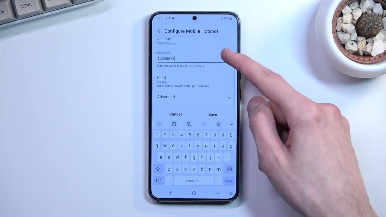 How to Set Up Portable Hotspot on SAMSUNG Galaxy S22+ Share