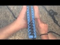 Knitting a scarf one-handed part one