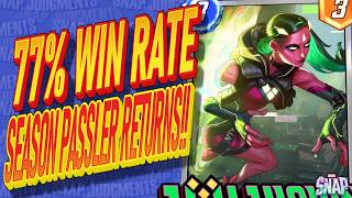 77% Oops, Season Passler Deck is OP Again! Marvel Snap