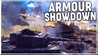 SOVIET CHARGE VS GERMAN & ITALIAN TANKS 5v5 Multiplayer | MoW:AS2 Valour Mod screenshot 3
