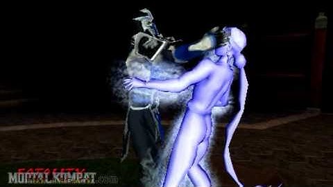 Mortal Kombat Unchained - Playstation Portable - Sub-Zero - Fatality 1