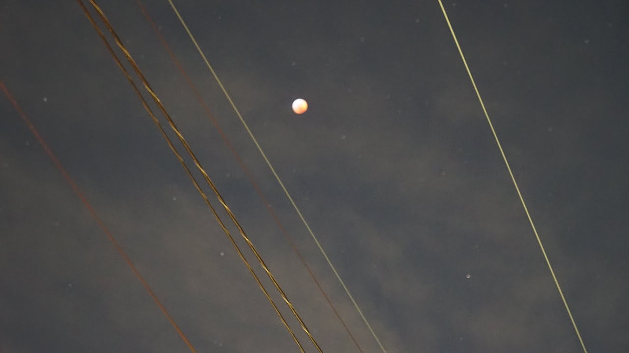 Super Wolf Blood Moon Live January 20 2019 Los Angeles lunar eclipse ...