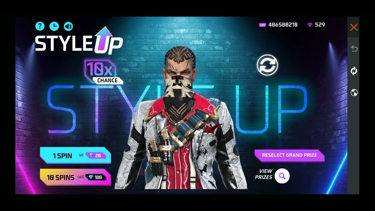 style up event one spin trick 