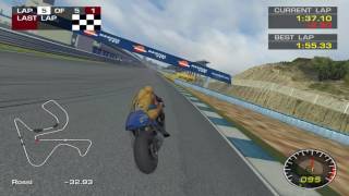 Moto GP2 (THQ) - [Career mode] R3:Jerez (Spain)