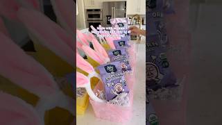 EASTER BASKET PARTY FAVORS! #easterbasket #eastertreats
