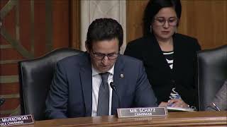Chairman Schatz Opening Statement at Business Meeting on S. 1723