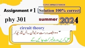 phy 301 assignment 1 solution summer semester 2024|phy301 assignment 1 solution summer semester 2024